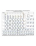 Периодична система на химичните елементи, класически вариант - 7. и 8. клас (стенно табло) - 1t