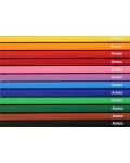 Персонализирани цветни моливи Jolly Superstick Delta - метална кутия, 12 цвята, Алекс - 2t