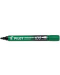 Перманентен маркер Pilot 100 - Зелен - 1t