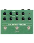 Педал за звукови ефекти Fender - Dual Marine Layer Reverb, зелен - 1t