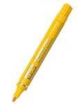 Перманентен маркер Pentel N50 - 2.0 mm, жълт - 1t
