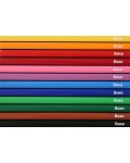 Персонализирани цветни моливи Jolly Superstick Delta - метална кутия, 12 цвята, Вики - 2t