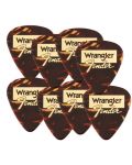 Перца за китара Fender - Wrangler Tortoise Shell 351, 8 броя, кафяви - 1t