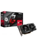 Видеокарта Asrock - Radeon RX 580 Phantom Gaming D OC, 8GB, GDDR5 - 1t