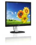 Philips 19P4QYEB, 19" ADS LED, 5 ms, 20M:1 DCR, 250 cd/m2, 1280x1024, USB, DVI, DP, Speakers, Black - 2t