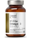 Pharma Elite Omega 3 D3 + K2, 30 капсули, OstroVit - 1t