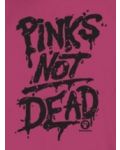Тениска RockaCoca Pink's not dead, розова, размер S - 1t