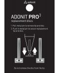 Писци Adonit - Replacement Disc, Pro 4/Pro 3/Mini 4, 2 броя, сребристи - 2t