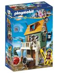 Конструктор Playmobil Super 4 - Камуфлажна пиратска крепост - 1t