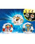 Комплект фигурки Playmobil Christmas - Три орнамента с коледни ангели - 3t