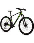 Планински велосипед със скорости SPRINT - Apolon MTB, 27.5", 400 mm, черно/сиво/зелено - 2t