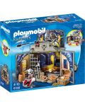 Комплект фигурки Playmobil Knights - Тайната стая със съкровища на рицарите - вълци - 1t