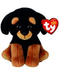 Плюшена играчка TY Toys Beanie Babies - Ротвайлер Trevour, 15 cm - 1t