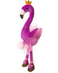 Плюшена играчка Fluffii - Фламингото Мая, виолетово - 1t