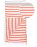 Памучна кърпа в кутия Hello Towels - Bali, 100 х 180 cm, оранжево-бежова - 2t