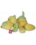Плюшена играчка Амек Тойс - Легнало куче, жълто, 65 сm - 1t