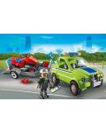 Конструктор Playmobil City Action - Градинар с пикап и градинарски принадлежности - 3t