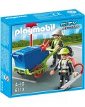 Комплект фигурки Playmobil City Action - Чистачи - 1t