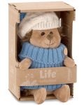  Плюшена играчка Оrange Toys Life - Таралежчето Прикъл с бяло-синя шапка, 15 cm - 6t