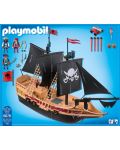 Конструктор Playmobil - Пиратски боен кораб - 4t