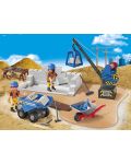 Комплект фигурки Playmobil City Action - Строителна площадка - 3t