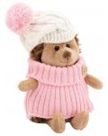 Плюшена играчка Оrange Toys Life - Tаралежчето Флъфи с бяло-розова шапка, 15 cm - 1t