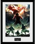 Плакат с рамка GB eye Animation: Attack on Titan - Key Art - 1t