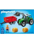 Комплект фигурки Playmobil Country – Голям трактор с ремарке - 3t