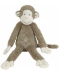 Плюшена играчка Happy Horse - Маймунката Mickey, 32 cm, кафява - 1t