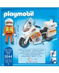 Комплект фигурки Playmobil City Action - Мотор за спешна медицинска помощ със светлини - 3t