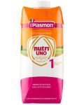 Мляко за кърмачета Plasmon - Nutri Uno 1, течна формула, 500 ml - 1t