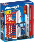 Комплект фигурки Playmobil - Пожарна с аларма - 1t