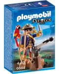 Фигурка Playmobil - Капитан на пиратите - 1t