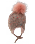 Плетена зимна шапка Sterntaler - Момиче, 55 cm, 4-6 години - 4t