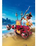 Фигурки Playmobil Pirates - Пират с червено оръдие - 2t