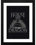 Плакат с рамка GB eye Television: House of the Dragon - Iron Throne - 1t