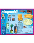 Комплект фигурки Playmobil - Всекидневна с камина - 3t