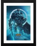 Плакат с рамка ABYstyle Games: World of Warcraft - Lich King - 1t
