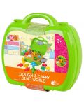 Куфар с пластилин PlayGo Dough & Carry – Динозаври - 1t