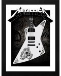 Плакат с рамка GB Eye Music: Metallica - Papa Het Guitar - 1t