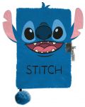 Плюшен дневник Paso Stitch - Син - 1t