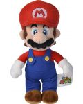 Плюшена играчка Simba Toys Super Mario - Mario, 30 cm - 1t