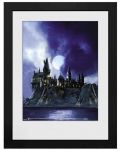 Плакат с рамка GB eye Movies: Harry Potter - Hogwarts Painted - 1t