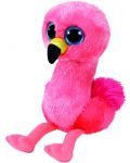 Плюшена играчка TY Toys Beanie Boos - Розово фламинго Gilda, 15 cm - 1t