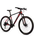 Планински велосипед със скорости SPRINT - Maverick, 29", 480 mm, черен/червен - 2t