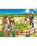 Комплект фигурки  Playmobil Country - Кошара за животни - 3t