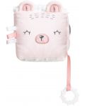 Плюшено кубче KikkaBoo Bear with me - Pink - 1t