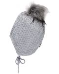 Плетена зимна шапка Sterntaler - 49 cm, 12-18 м, сива - 3t