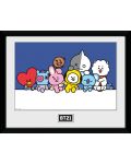 Плакат с рамка GB eye Animation: BT21 - Group - 1t