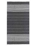 Памучна кърпа в кутия Hello Towels - Malibu, 100 х 180 cm, черно-бяла - 2t